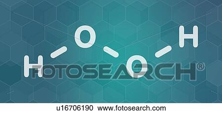 Hydrogen peroxide molecule, illustration View Large Photo Image Stock Image - Hydrogen peroxide molecule, illustration. Fotosearch