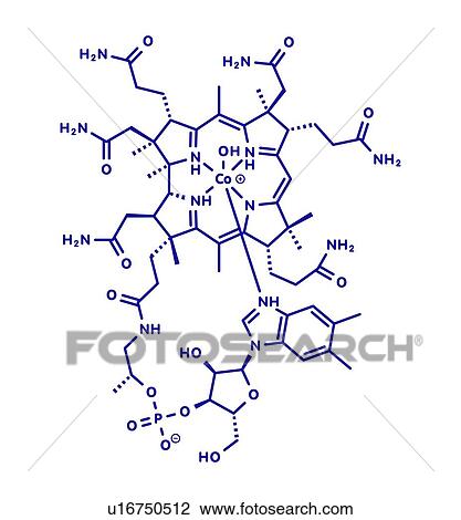 Hydroxocobalamin vitamin B12 molecule, illustration View Large Photo Image Stock Image - Hydroxocobalamin vitamin B12 molecule, illustration. Fotosearch
