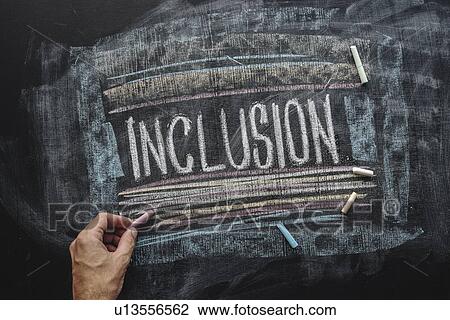 Stock Image - Inclusive education, conceptual image. Fotosearch