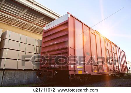 Industrial railway carriage transporting Lumber by rail View Large Photo Image Stock Image - Industrial railway carriage transporting Lumber by rail. Fotosearch