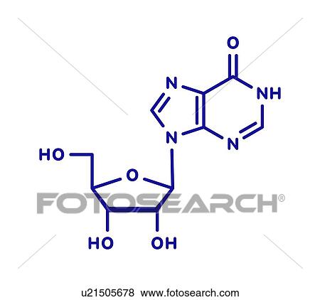 Inosine nucleoside molecule, illustration View Large Photo Image Stock Photo - Inosine nucleoside molecule, illustration. Fotosearch