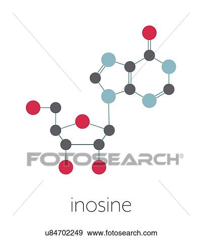 Inosine nucleoside molecule, illustration View Large Photo Image Stock Photo - Inosine nucleoside molecule, illustration. Fotosearch