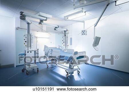Intensive care unit (ICU) in hospital setting View Large Photo Image Stock Image - Intensive care unit (ICU) in hospital setting. Fotosearch