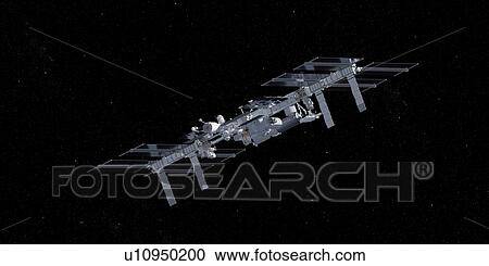 International Space Station, illustration View Large Photo Image Stock Image - International Space Station, illustration. Fotosearch