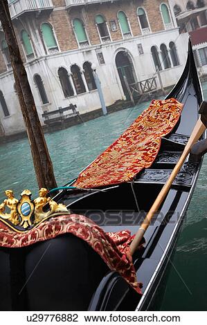 Italy Venice gondola View Large Photo Image Stock Image - Italy Venice gondola. Fotosearch