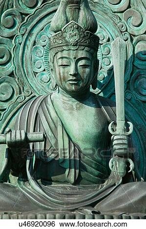 Japan Kyoto Tenryuji Temple bronze statue View Large Photo Image Stock Photograph - Japan Kyoto Tenryuji Temple bronze statue. Fotosearch