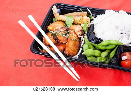 Japanese Bento Box View Large Photo Image Stock Photo - Japanese Bento Box. Fotosearch