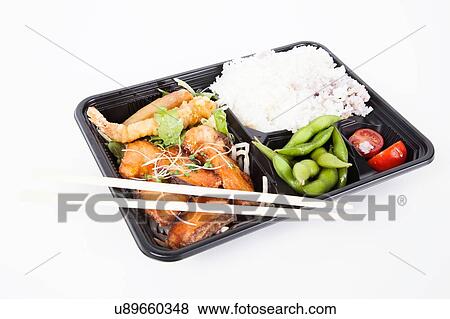 Stock Photo - Japanese Bento Lunch. Fotosearch