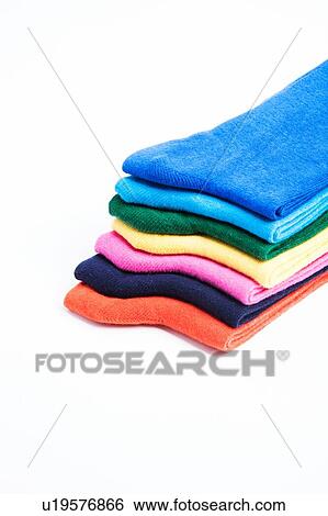 Multicolored socks View Large Photo Image Stock Photograph - Multicolored socks. Fotosearch