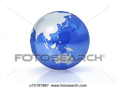 Stock Photo - Oceania, illustration. Fotosearch