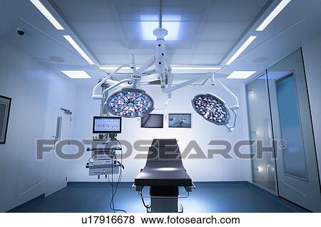 Operating theatre in hospital setting View Large Photo Image Stock Photo - Operating theatre in hospital setting. Fotosearch