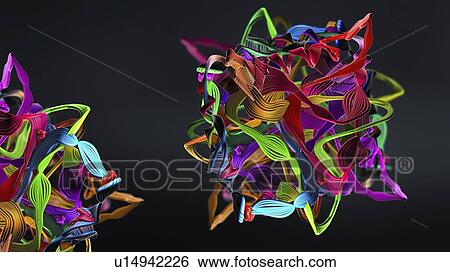 Protein, illustration View Large Photo Image Stock Photograph - Protein, illustration. Fotosearch