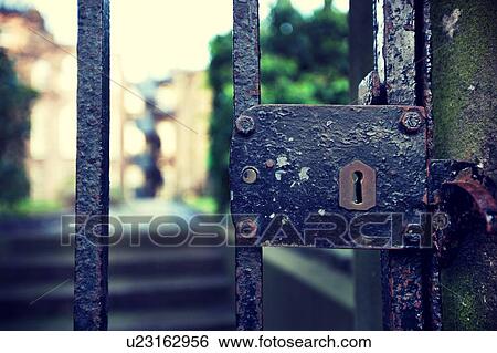 Retro vintage door and lock View Large Photo Image Stock Photograph - Retro vintage door and lock. Fotosearch
