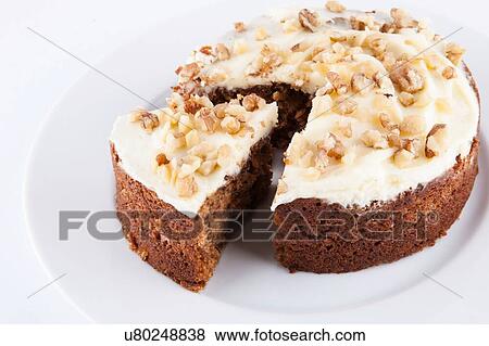 Stock Photo - Slice of Carott Cake. Fotosearch