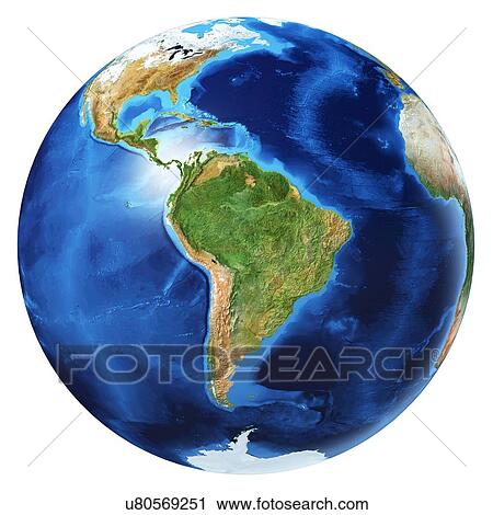 South America, illustration View Large Photo Image Stock Image - South America, illustration. Fotosearch