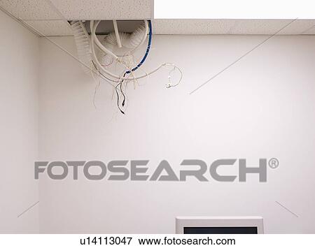 Tangled Hanging from Office Ceiling View Large Photo Image Stock Photo - Tangled Hanging from Office Ceiling. Fotosearch