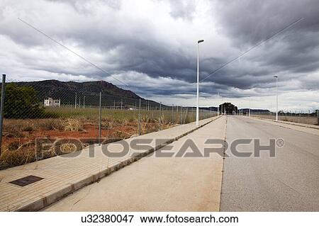 Abandoned housing estate building site, Valencia region, Spain View Large Photo Image Stock Photo - Abandoned housing estate building site, Valencia region, Spain. Fotosearch