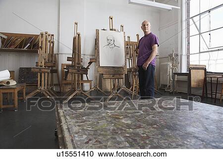 Stock Image - Art School. Fotosearch