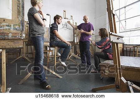 Art School View Large Photo Image Stock Photo - Art School. Fotosearch