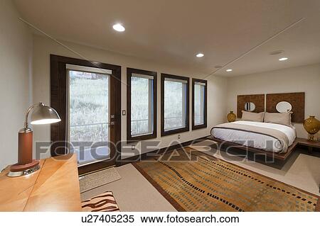 Stock Photography - Bedroom of a luxury mansion. Fotosearch