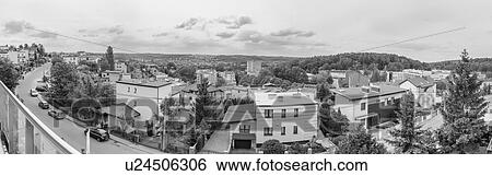 Black and white photo of house rental business residence View Large Photo Image Stock Photograph - Black and white photo of house rental business residence. Fotosearch