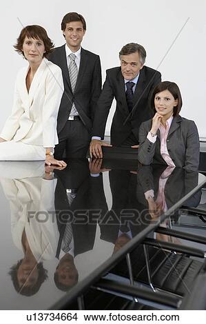 Picture - Boardroom Meetings. Fotosearch
