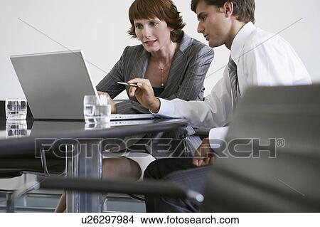 Picture - Boardroom Meetings. Fotosearch