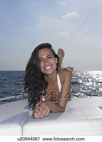 Stock Photo - Boating adventure. Fotosearch