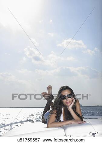 Stock Photo - Boating adventure. Fotosearch