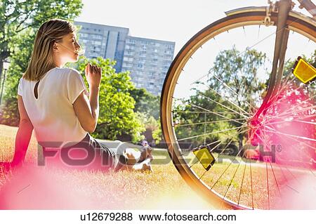Business people working outdoor during spring time. Warsaw, Poland. View Large Photo Image Stock Photo - Business people working outdoor during spring time. Warsaw, Poland.. Fotosearch