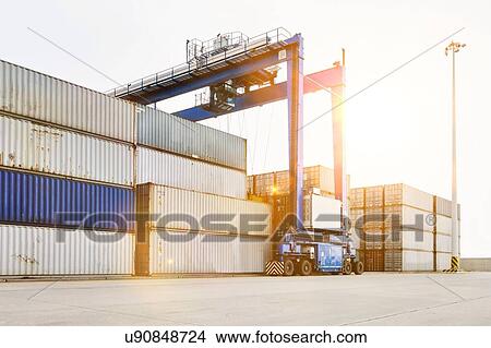 Picture - Cargo Terminal. Fotosearch