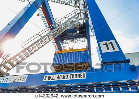 Stock Image - Cargo Terminal. Fotosearch
