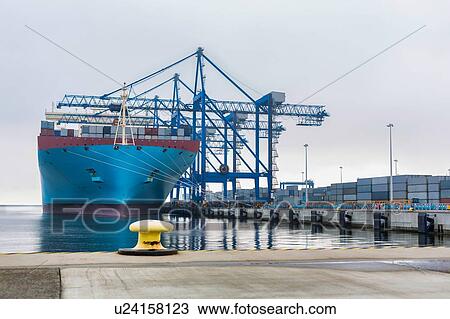 Stock Image - Cargo Terminal. Fotosearch