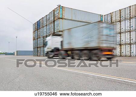 Stock Photograph - Cargo Terminal. Fotosearch