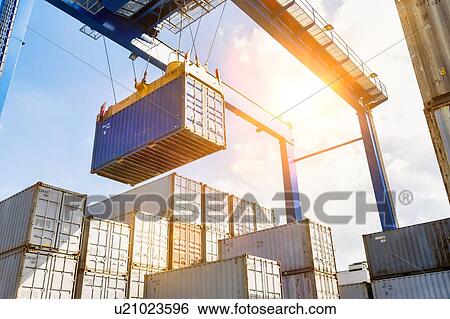 Cargo Terminal View Large Photo Image Stock Photograph - Cargo Terminal. Fotosearch