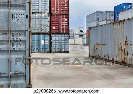 Stock Photography - Cargo Terminal. Fotosearch