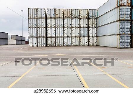 Stock Photography - Cargo Terminal. Fotosearch