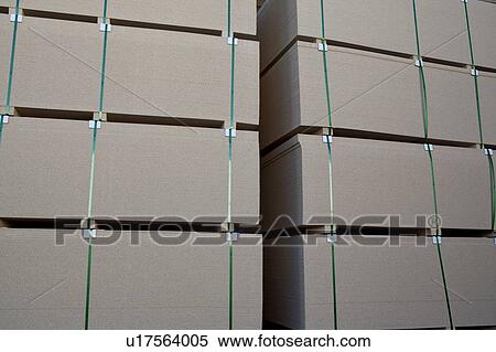 Stock Photography - Close up of luxury wooden planks in warehouse. Fotosearch