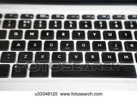 Close-up view of a computer keyboard View Large Photo Image Stock Photography - Close-up view of a computer keyboard. Fotosearch