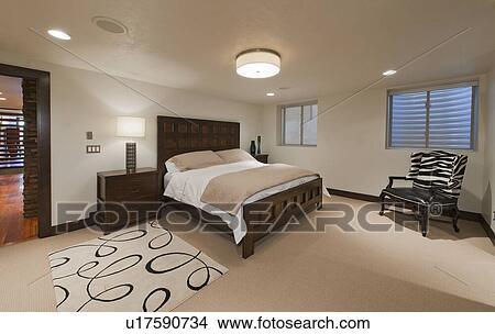 Comfortable bed in a luxury villa View Large Photo Image Picture - Comfortable bed in a luxury villa. Fotosearch
