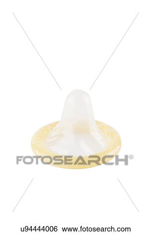 Stock Photograph - Condom over white background. Fotosearch