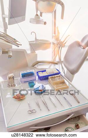 Dental clinic and dental instruments View Large Photo Image Stock Image - Dental clinic and dental instruments. Fotosearch