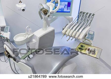Dental clinic and dental instruments View Large Photo Image Stock Photo - Dental clinic and dental instruments. Fotosearch