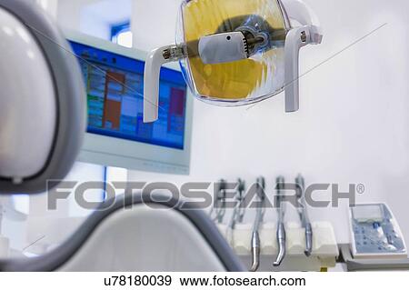 Stock Photo - Dental clinic and dental instruments. Fotosearch