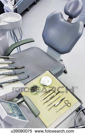 Stock Photography - Dental clinic and dental instruments. Fotosearch