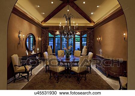 Dining room View Large Photo Image Stock Image - Dining room. Fotosearch