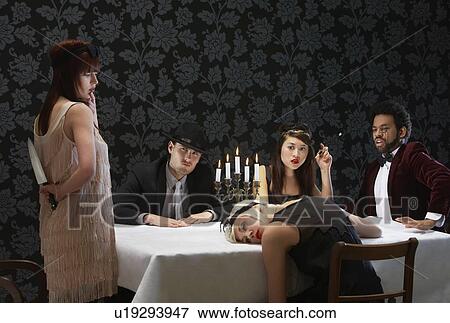 Dinner Party View Large Photo Image Stock Photo - Dinner Party. Fotosearch