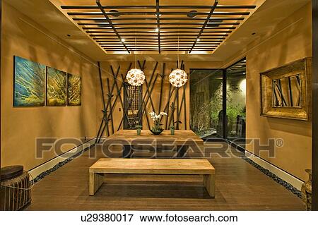 Empty room in luxury house View Large Photo Image Stock Photo - Empty room in luxury house. Fotosearch