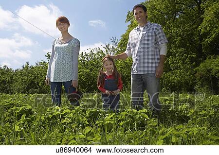 Picture - Family Farm. Fotosearch