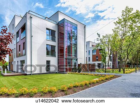 Full length view of rental business apartment View Large Photo Image Stock Image - Full length view of rental business apartment . Fotosearch